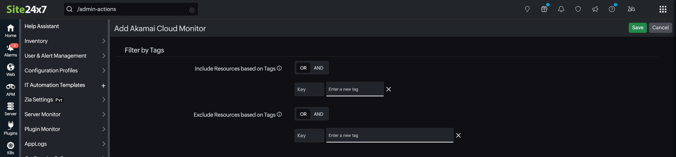 Filter by tags